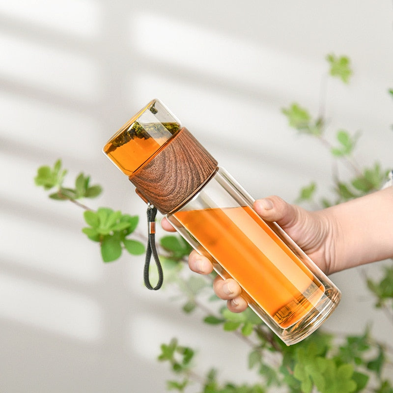 Tea Water Separation Infuser Bottley